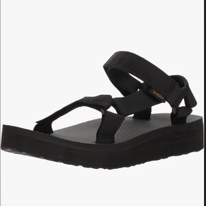 Teva Women's Midform Universal Leather Sandal- Women’s Size 8